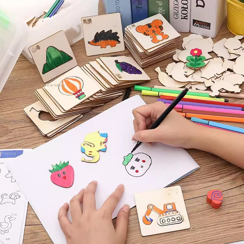 Wooden Drawing Sets