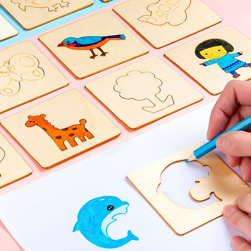 Wooden Drawing Sets