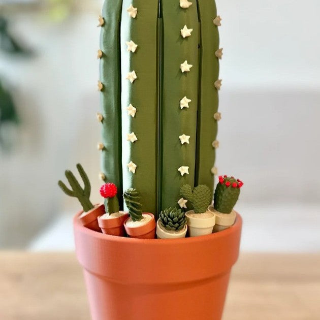 Roll-Up Cactus Chess Set