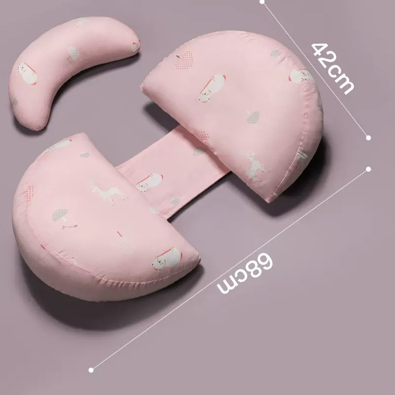 U-shaped pregnant woman pillow waist side sleeping pillow waist protection pregnant woman pillow