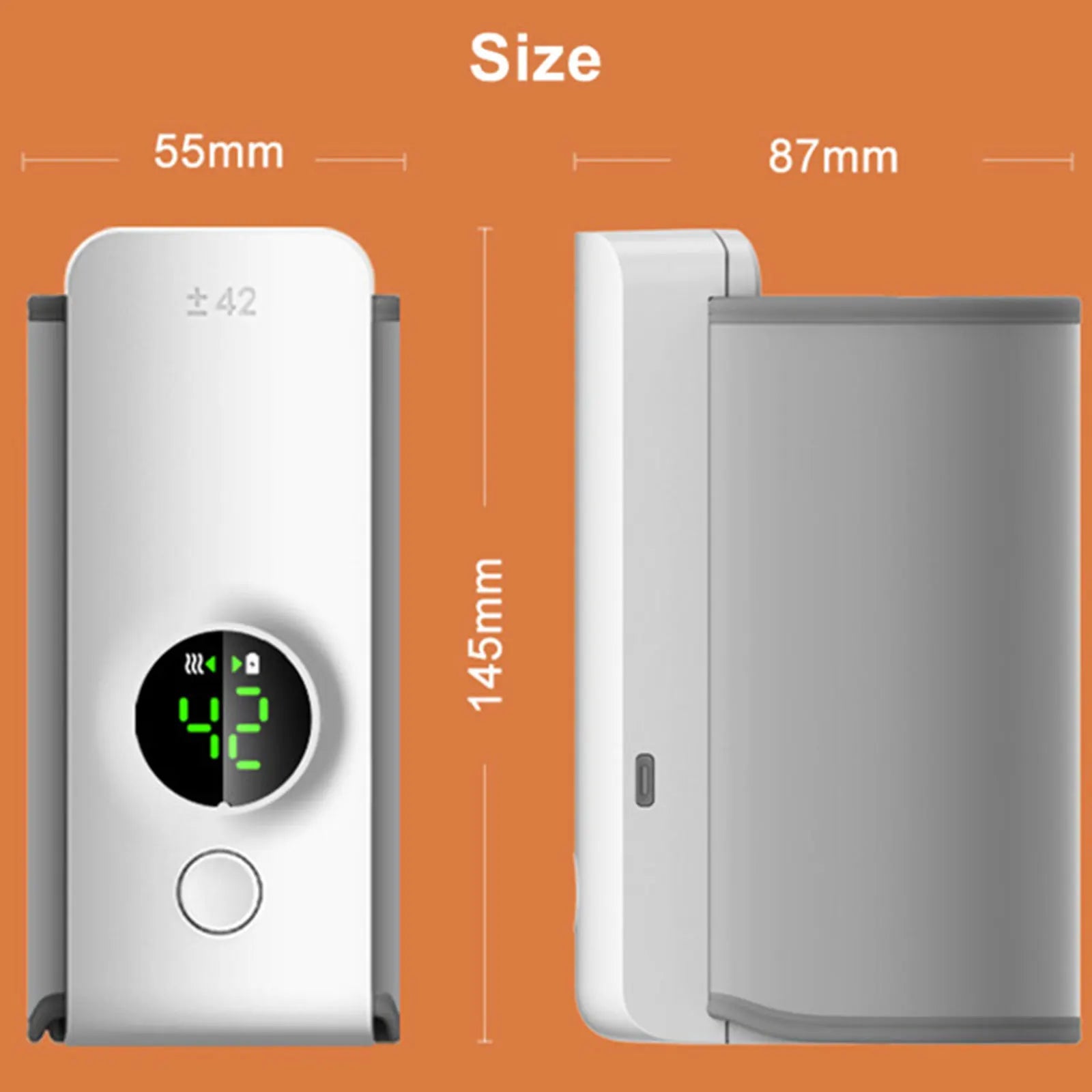 Portable bottle warmer